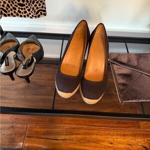 J. Crew Women's Navy Blue Espadrilles